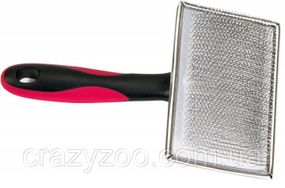 Пуходерка Croci Vanity з напиленням велика для довгої вовни котів та собак 11.2 x 14.2 см 8023222064287