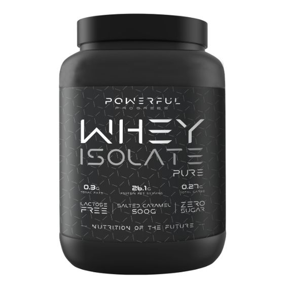 Протеин Powerful Progress Whey Isolate 500 g /16 servings/ Salted caramel