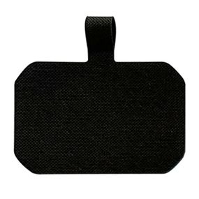 Вставка для шнурка широка Black