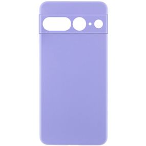 Чехол Silicone Cover Lakshmi Full Camera (AAA) для Google Pixel 7 Pro Сиреневый / Dasheen