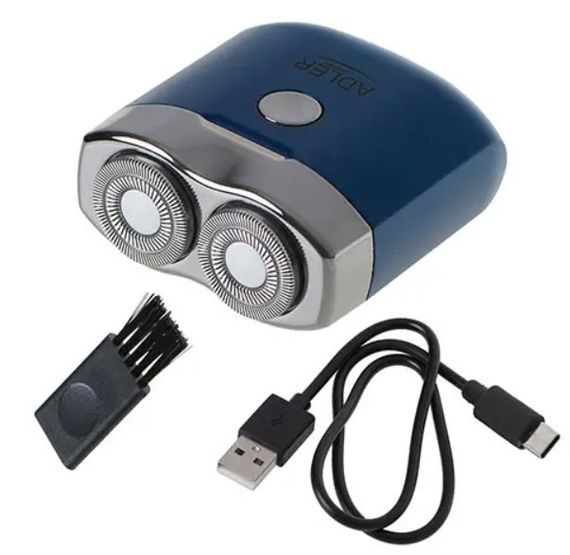 Бритва дорожня Adler AD 2937 з USB, синя | Зображення 5