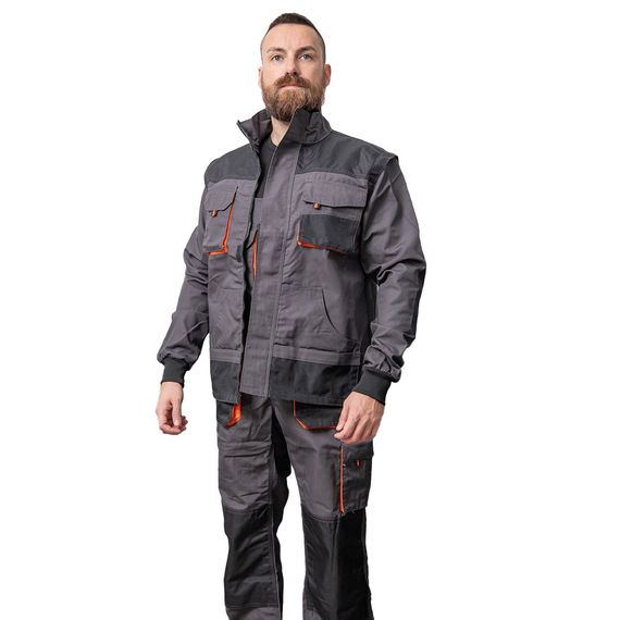 Куртка робоча зимова VIKING, сіро-чорна, розмір 64 | Зображення 2
