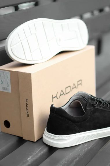 Замшеві кросівки на стильній підошві 44 розмір | Зображення 5