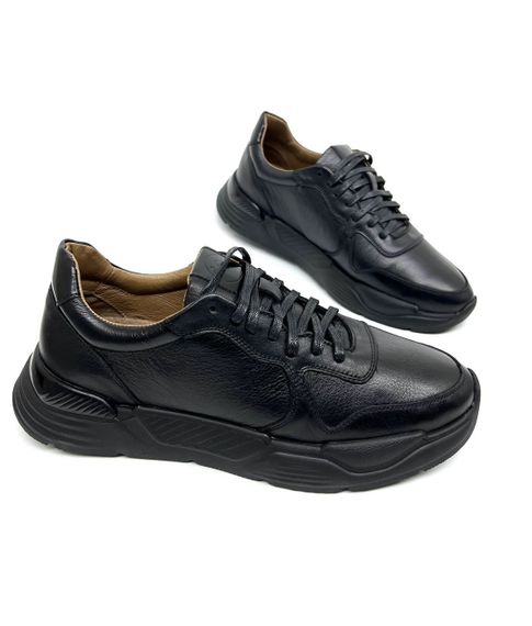 Турецкие кожаные кроссовки 44 размер | Зображення 1