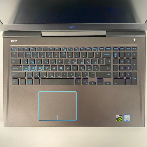 Игровой ноутбук Dell G7 7588 / 15.6" (1920x1080) IPS / Intel Core i7-8750H (6 (12) ядра по 2.2 - 4.1 GHz) / 16 GB DDR4 / 128 GB SSD + 1000 GB HDD / nVidia GeForce GTX 1060 Max-Q, 6 GB GDDR5, 192-bit / HDMI / WebCam б/у + Подарок Беспроводная мышь / USB | Зображення 2