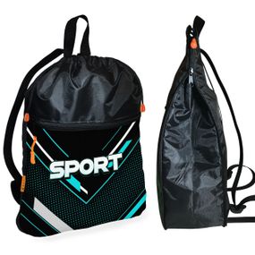 Рюкзак-мішок для взуття, спортивної форми Sport дитяча сумка для змінки з розширювачем (01407)