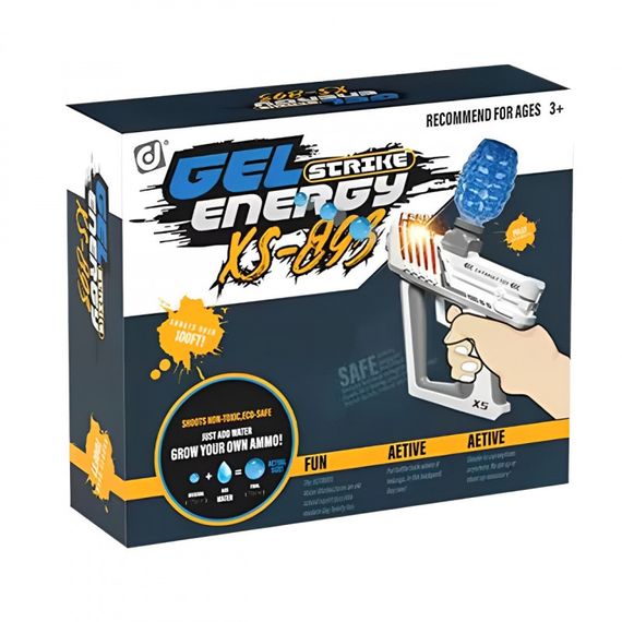 Пістолет на гідрогелевих кульках (орбізах) Gel Energy XS-873 Orange | Зображення 5