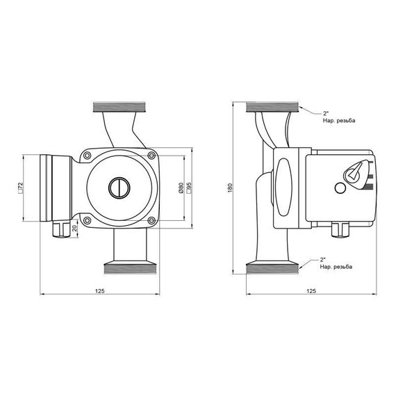 Насос циркуляційний Thermo Alliance LPS 32/60/180 | Зображення 1