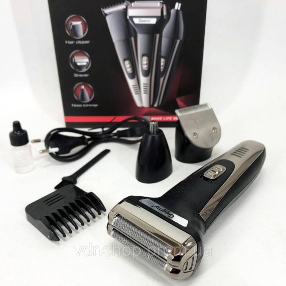 Бритва со встроенным аккумулятором эргономичная, Електробритва для бороды, Бритвы электрические TQ-95 | Зображення 4