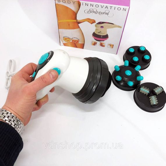 Домашній масажер для тіла електричний MA-118-2, Масажер для шийного відділу спини JW-89 | Зображення 6