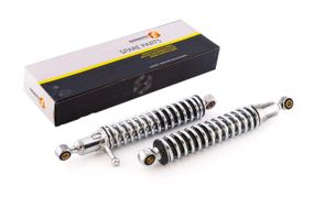Амортизаторы (пара)   ИЖ   330mm, регулируемые, с рычагом   (хром)   NAMASTE
