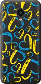 Чехол на Meizu C9 Сердца UA "5292u-1627-17620"