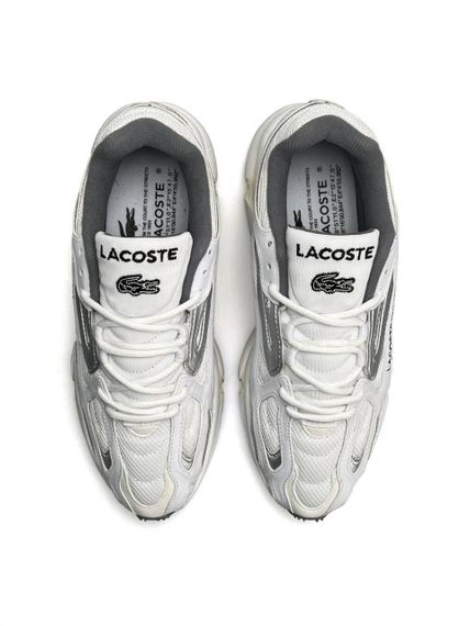 Чоловічі кросівки Lacoste L003 2K24 PRM White Silver Beige  (текстиль) A4391 44 28.5 - 29 см | Зображення 1
