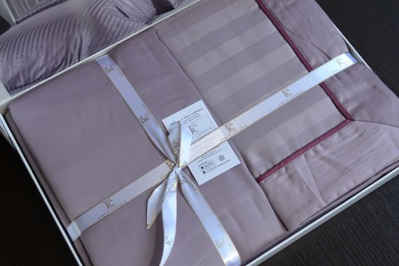 Комплект постільної білизни First Choice Deluxe Satin 200х220  New Trend Lavender | Зображення 3