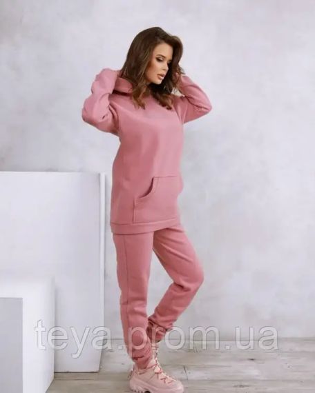 Спортивний костюм для жінок колір рожевий розміри XXL, 5XL, 4XL, 3XL FI_005810 | Зображення 2