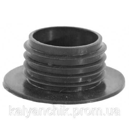 Ущільнювач для колби СТАНДАРТ З "спідницею" ЧОРНИЙ