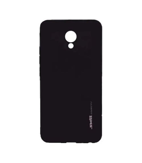 Чохол Силіконовий (TPU) SMTT накладка для Meizu M6s Black/Чорний