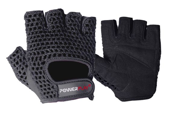 Перчатки для фитнеса PowerPlay 1953 Черные M
