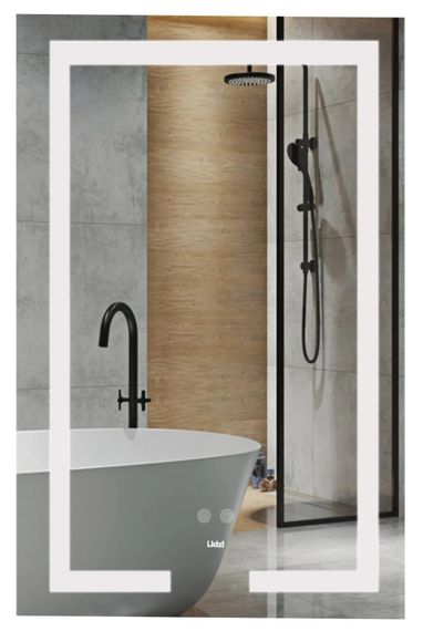 Дзеркало Lidz Kubis з LED-підсвічуванням Touch LD78LF9365080