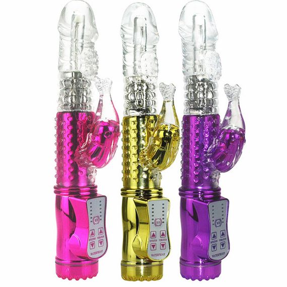 Вібратор (Кролик Hi-Tech) Babydoll Універсальний. Жовтий 351064 | Зображення 9