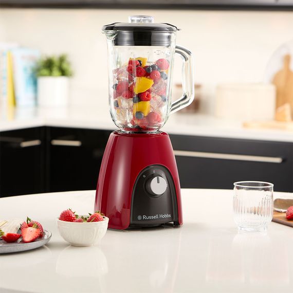 Блендер Russell Hobbs стаціонарний Desire Red, 650Вт, чаша-1500мл, червоний (27120-56) | Зображення 6