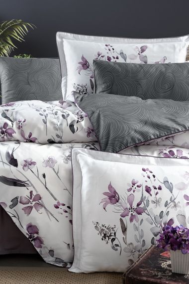 Постільна білизна La Romano Premium Satin 200×220 Delcina Grey | Зображення 1