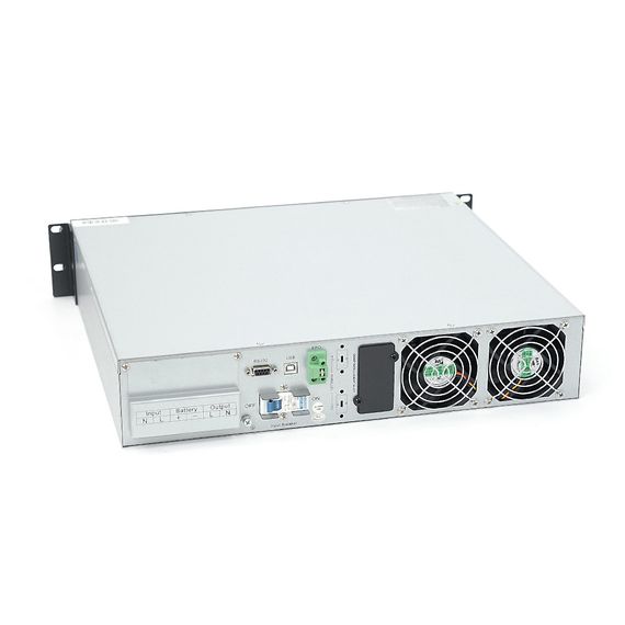 ДБЖ з правильною синусоїдою ONLINE Ritar RT-10KS-LCD,RACK 10000VA(9000Вт),192 В + батарейний блок 12V 7,5Ahх16 шт | Зображення 7