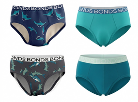 Набор трусов BONDS Boys Brief для мальчиков, 4 шт. в наборе, на 2-3 лет.