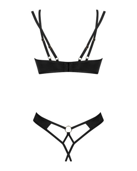 Комплект сітка XS/S Nesari Obsessive, з відкритим доступом, чорний | Зображення 3