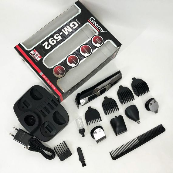 Електромашинка для стрижки, Машинка-тример для стрижки беспроводная Триммер висков ZU-85