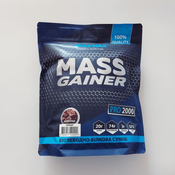 Гейнер Willmax MASS GAINER 2 кг | Зображення 1