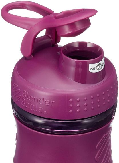 Шейкер спортивний (пляшка) BlenderBottle SportMixer 20oz/590ml Plum (Original) | Зображення 3