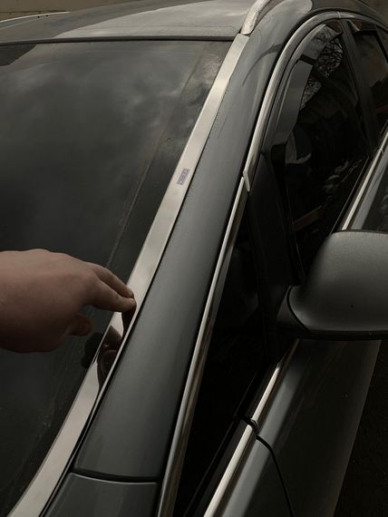 Окантовка вітрового скла (нерж) для Opel Astra J 2010-2024 рр | Зображення 1