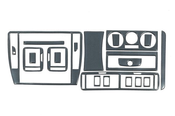 Накладки на панель 96-04 чорний рояль для Volkswagen Passat B5 1997-2005 років. | Зображення 1