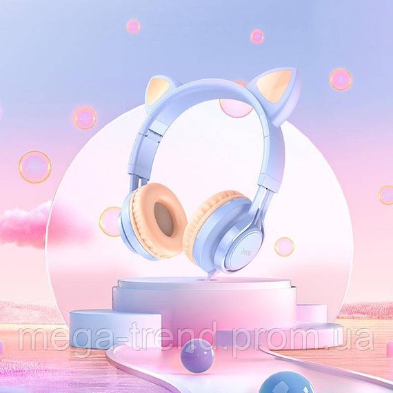 Навушники Hoco Cat ear headphones with mic W36 |Hi-Fi| | Зображення 4