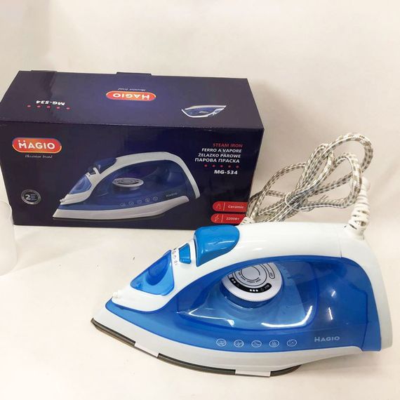 Праска для дому з керамічною підошвою Magio, Ручна парова праска для домашнього використання GC-81
