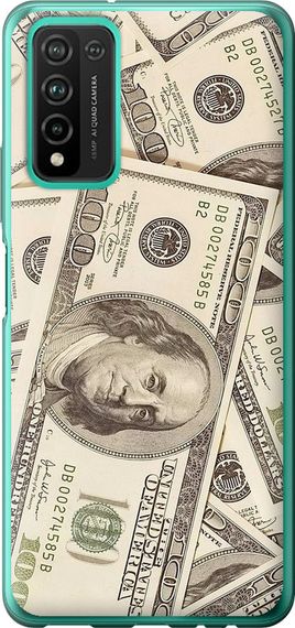 Чехол на Huawei Honor 10X Lite Доллары "3016u-2198-17620"