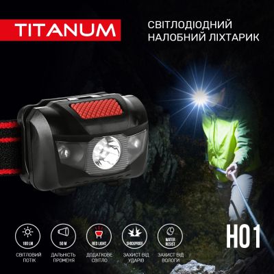 Ліхтар TITANUM 100Lm 6500K (TLF-H01) | Зображення 2