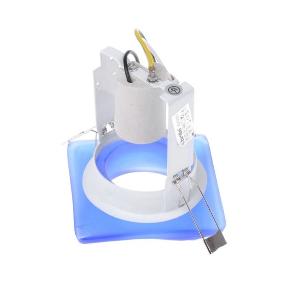 Светильник точечный декоративный HDL-G24 blue (Е14) | Зображення 1