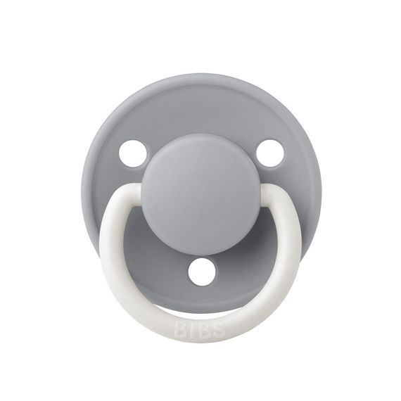 Соска пустушка Bibs De Lux Silicone Cloud glow 0-36 міс силіконова нічна | Зображення 2