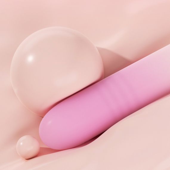 Двойной вибратор Zemalia Arousal с фрикцией и вакуумным стимулятором + APP, градиент розовый Sex Aura | Зображення 8