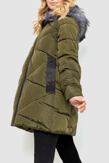 Куртка жіноча, колір хакі, 235R17007 | Зображення 2