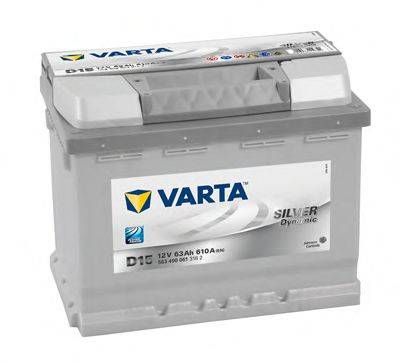 Акумулятор 63Ah-12v VARTA Dynamic SLI (D15) (242x175x190),R,EN610 VARTA 563400061 на VW CARAT (32B)