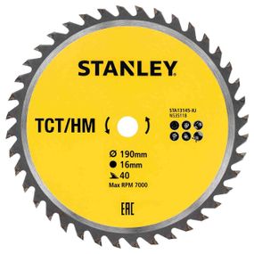 Диск пильний TCT/HM STANLEY STA13145