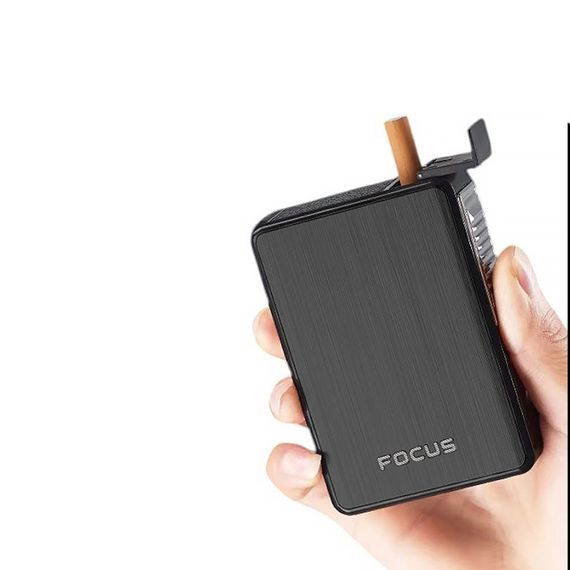 Автоматичний Футляр З Запальничкою Usb 20 Шт. FOCUS ПА-29 | Зображення 1