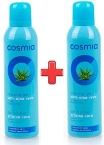 Набор гелей для бритья Cosmia Aloe Vera 200 мл х 2 шт