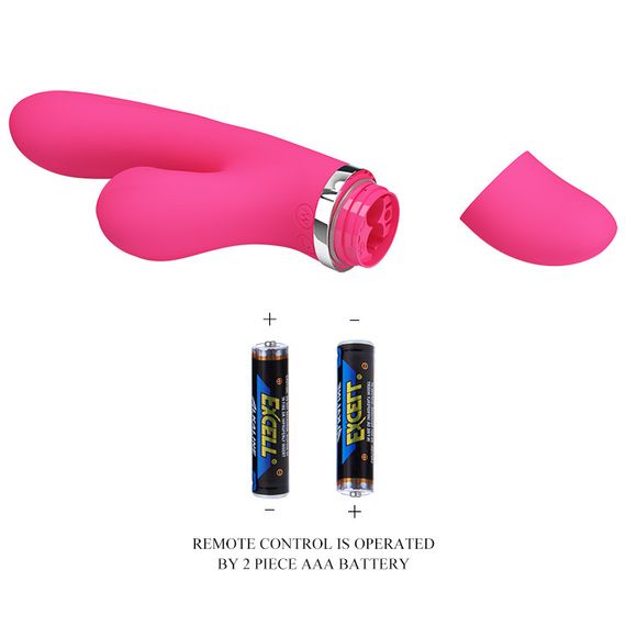 Вибратор-кролик для точки G PRETTY LOVE Willow с вакуумным стимулятором, 20.4 х 3.5 см sexstyle | Зображення 6