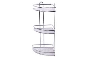 Полка для ванной Besser - 250 x 250 x *** мм угловая тройная (0436D)