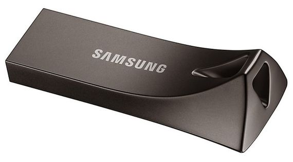 Flash Drive Samsung Bar Plus 64GB (MUF-64BE4/APC) Black | Зображення 5