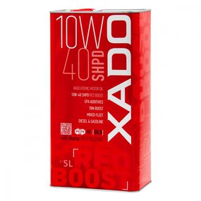 Моторна олива XADO SHPD Red Boost 10W-40 5л